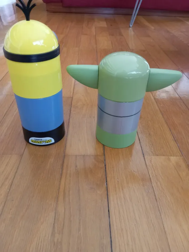 2 Baticaos Minion y Baby Yoda