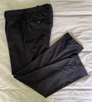 Traje Massimo Dutti Gris Marengo Punta de Lanza