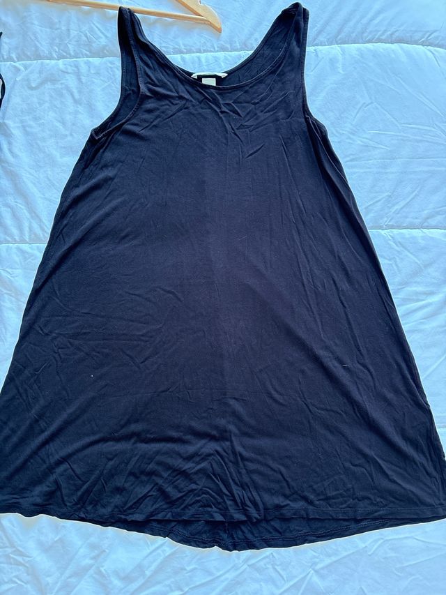 Vestido negro H&M talla S