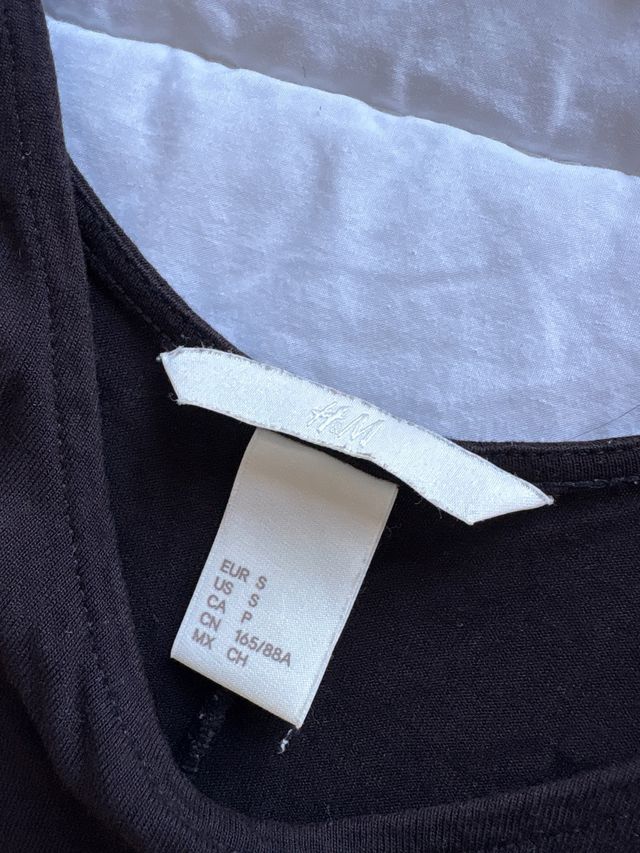 Vestido negro H&M talla S