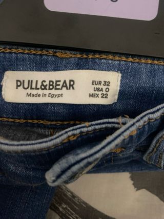 Pantalones vaqueros desgastados azules