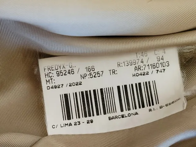 Abrigo de Lana Burberry Beige