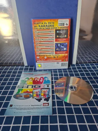 PS2 DISNEY SINGSTAR POP HITS ORIGINAL COMPLETO