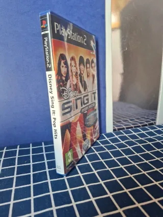 PS2 DISNEY SINGSTAR POP HITS ORIGINAL COMPLETO