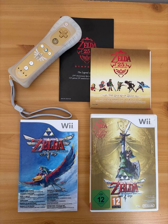 Zelda Skyward Sword Wii 25 Aniversario