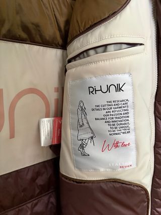 Giubbotto lungo imbottito