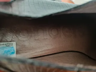 Zapatos Wonders piel cordones negros