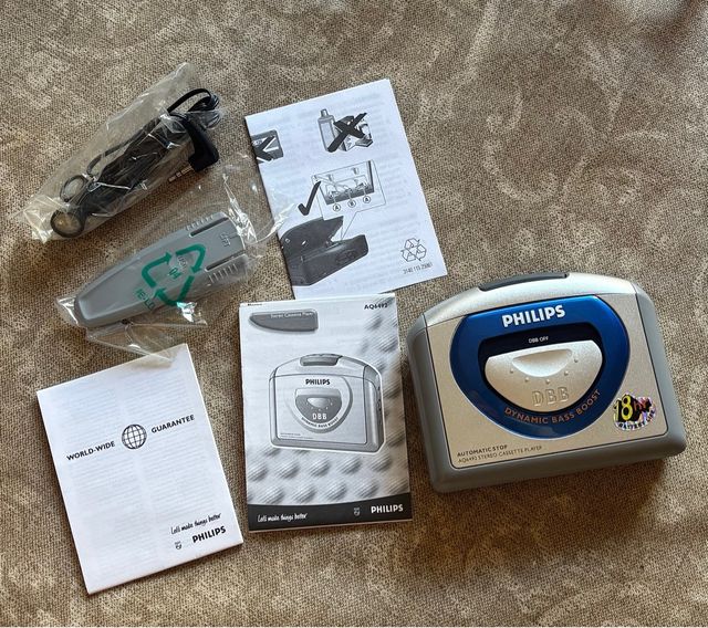 Philips AQ6492 Reproductor Cassette Estéreo