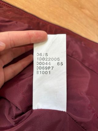 Chaqueta D&G Vintage Roja Original