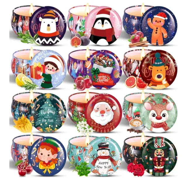 Velas Navideñas Perfumadas