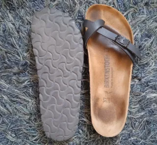 Sandali Birkenstock Piazza Nere Tg 37