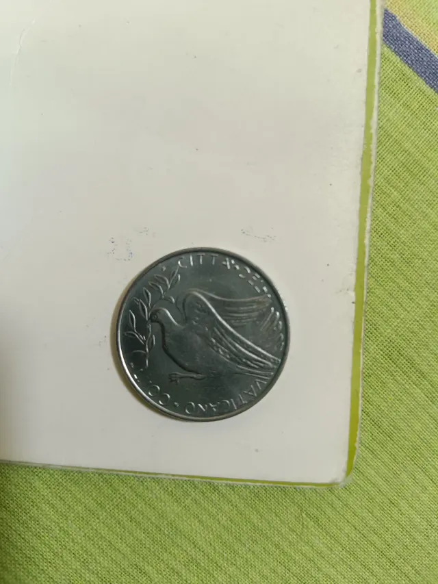 Moneda 100 Liras Vaticano S.C.