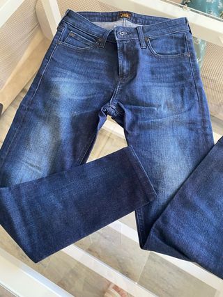 Pantalones vaqueros Lee azules talla 27/ 32 largo