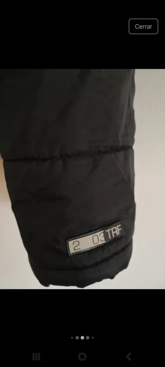 Chaqueta acolchada Zara negra