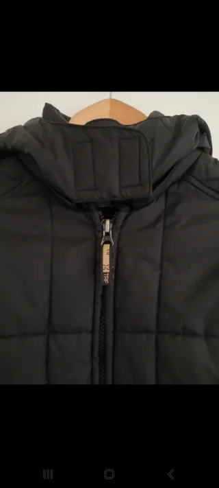 Chaqueta acolchada Zara negra