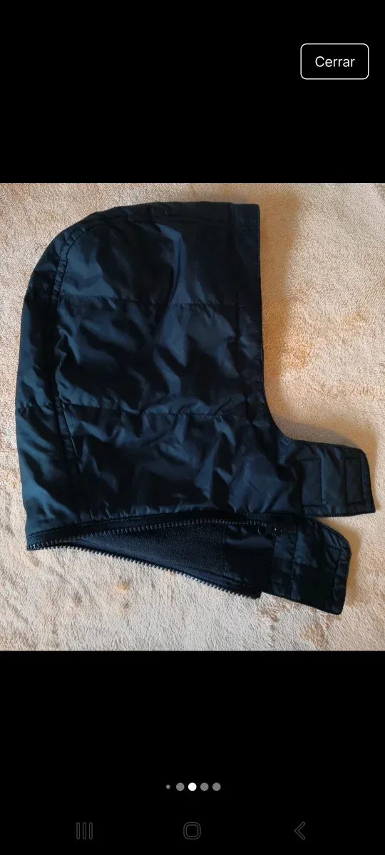 Chaqueta acolchada Zara negra