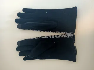 Guanti donna fantasia leopardata