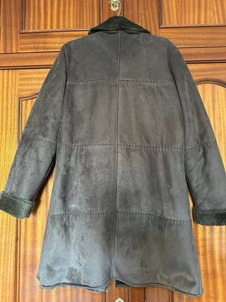 Abrigo borreguito C.R.M. marrón