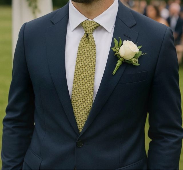 Cravatta StGeorge nuova sartoriale nuova in seta