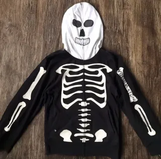 Sudadera Volcom Skeleton Cremallera