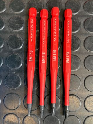 Milwaukee EM T10, T15, T20, T25 Varillas