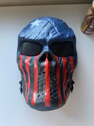 Máscara Calavera Militar Estilo USA