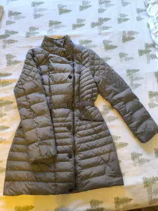 Abrigo Indi&Cold gris mujer