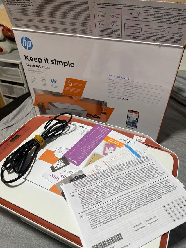 Stampante HP DeskJet 2723e + Scatola originale
