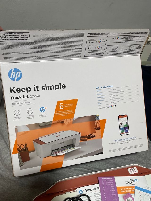 Stampante HP DeskJet 2723e + Scatola originale