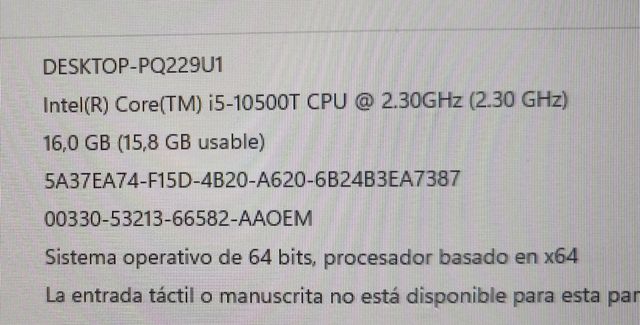 Micro PC Dell OptiPlex 3080 i5 16GB RAM