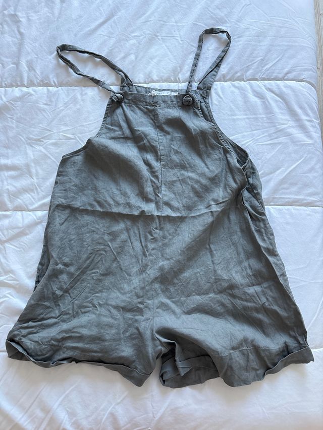 Peto Oysho gris/verde Talla S