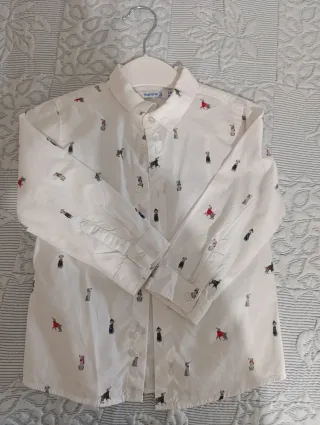Camisa Mayoral 24 meses perros
