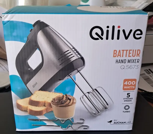 Batedeira de mão Qilive Q.5673 – 400W