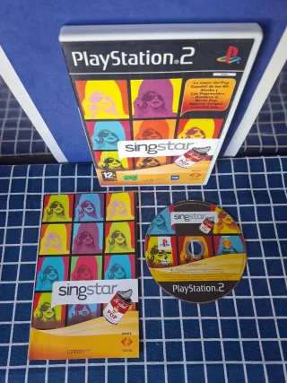 PS2 SINGSTAR LA EDAD DE ORO DEL POP ESPAÑOL 80'S