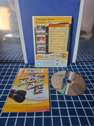 PS2 SINGSTAR LA EDAD DE ORO DEL POP ESPAÑOL 80'S