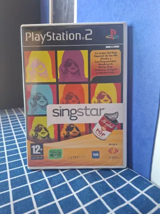 PS2 SINGSTAR LA EDAD DE ORO DEL POP ESPAÑOL 80'S