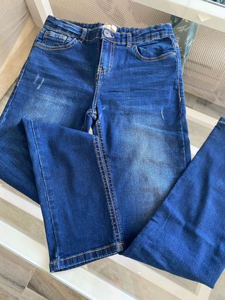 Pantalón vaquero niño azul talla 13/14 años