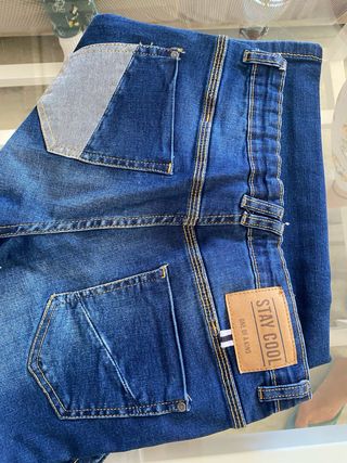 Pantalón vaquero niño azul talla 13/14 años