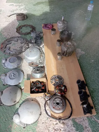 Despiece AM6: Cilindro, tobera, encendido