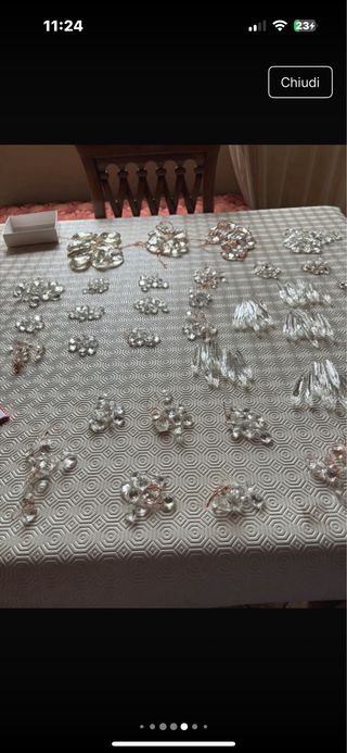 Cristalli in vetro per lampadari