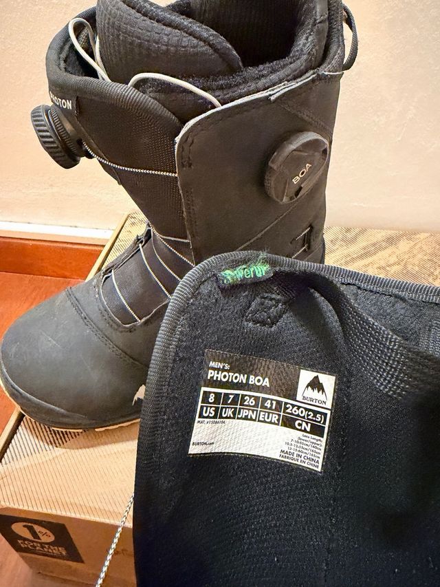 Botas Snowboard Burton Photon  Talla 41
