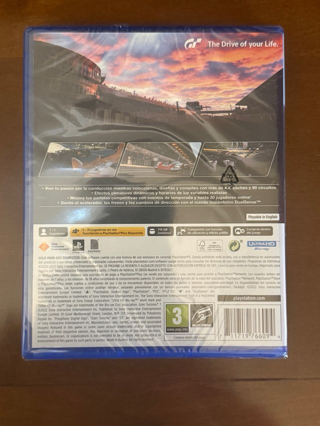 Juego Gran Turismo 7 PS5 Nuevo Sin Abrir