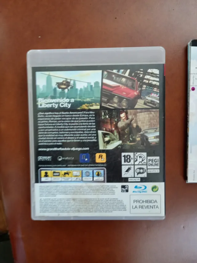 Juego PS3 Grand Theft Auto IV