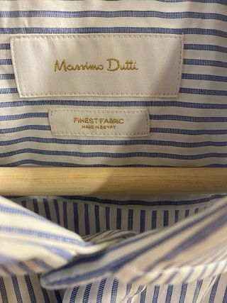 Lote 2 Camisas Massimo Dutti Talla L