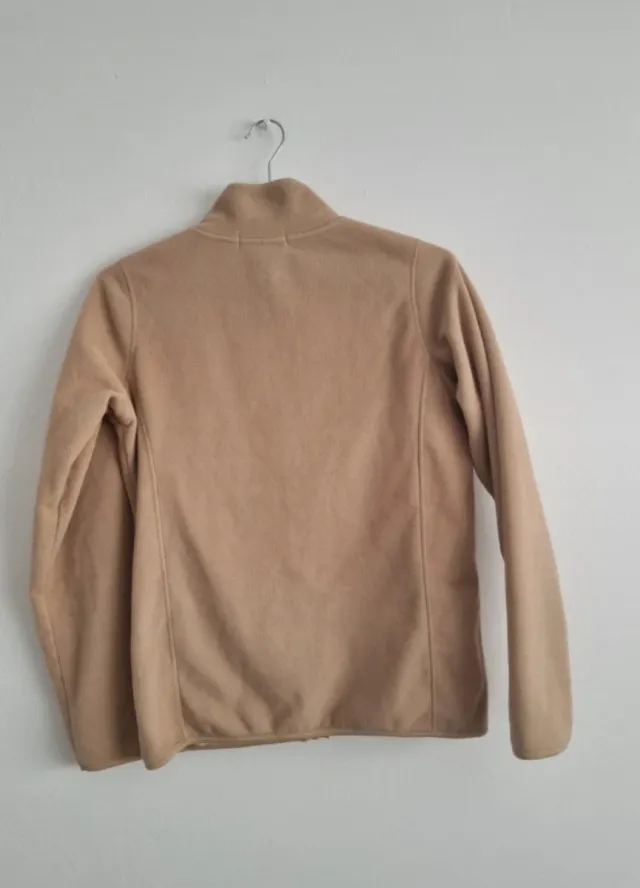 Chaqueta polar beige