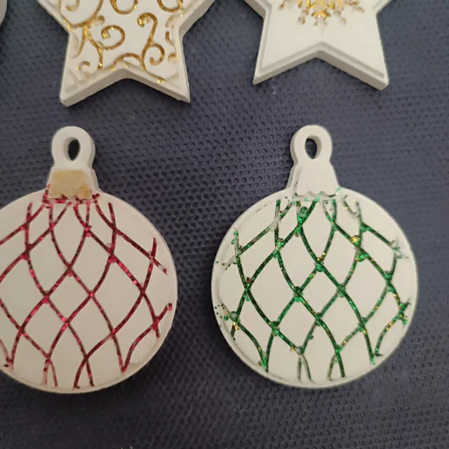 Decorazioni Natalizie Varie Glitter