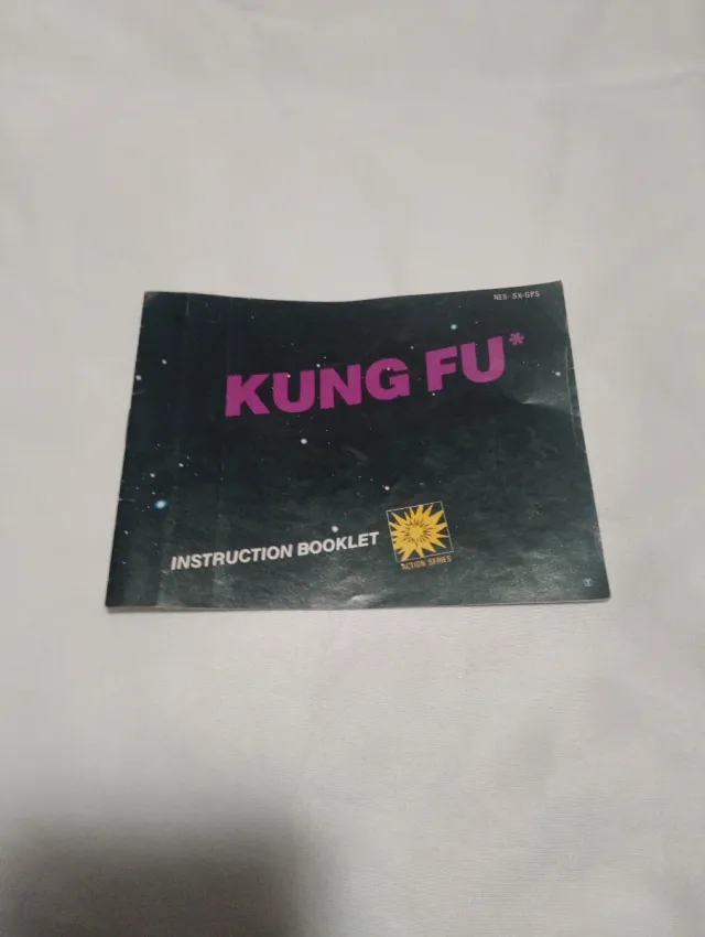 Manual Kung Fu NES (Inglés)