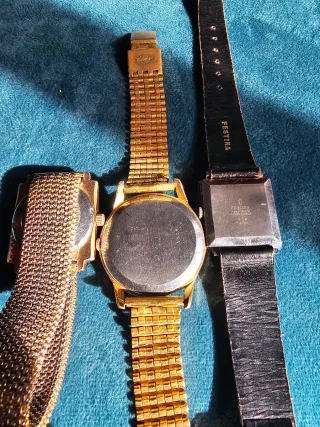 Lote 3 relojes vintage,duward,festina,thermidor