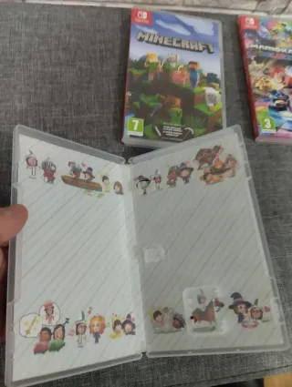 6 Cajas Vacías Nintendo Switch a 6€ cada una.