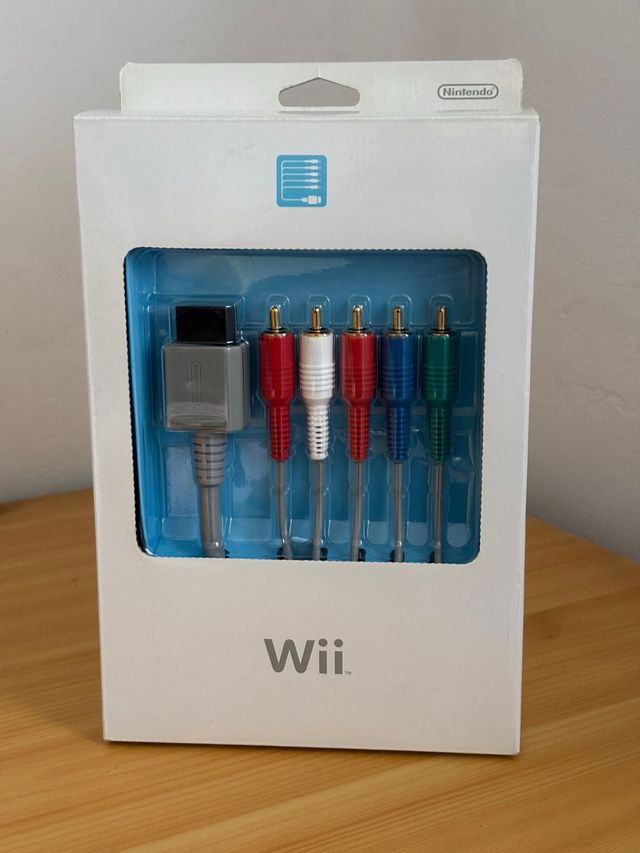 Cable Componentes Nintendo Wii Original